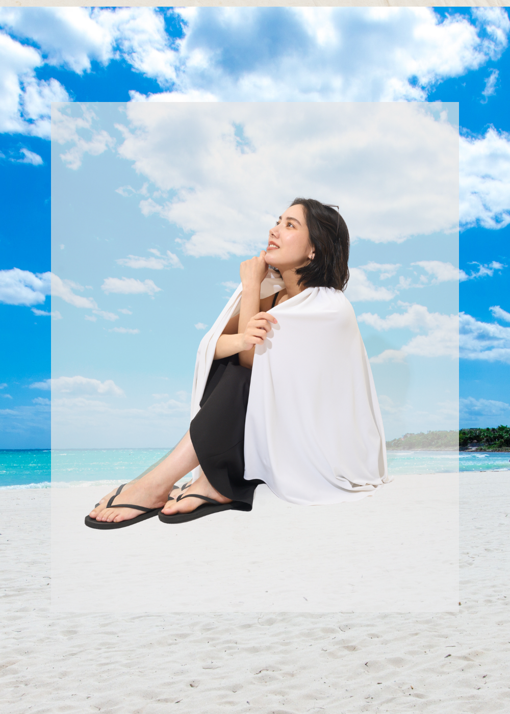 ECO-FRESH cooling wrap color options – Japan-made evaporative cooling scarf UPF50+