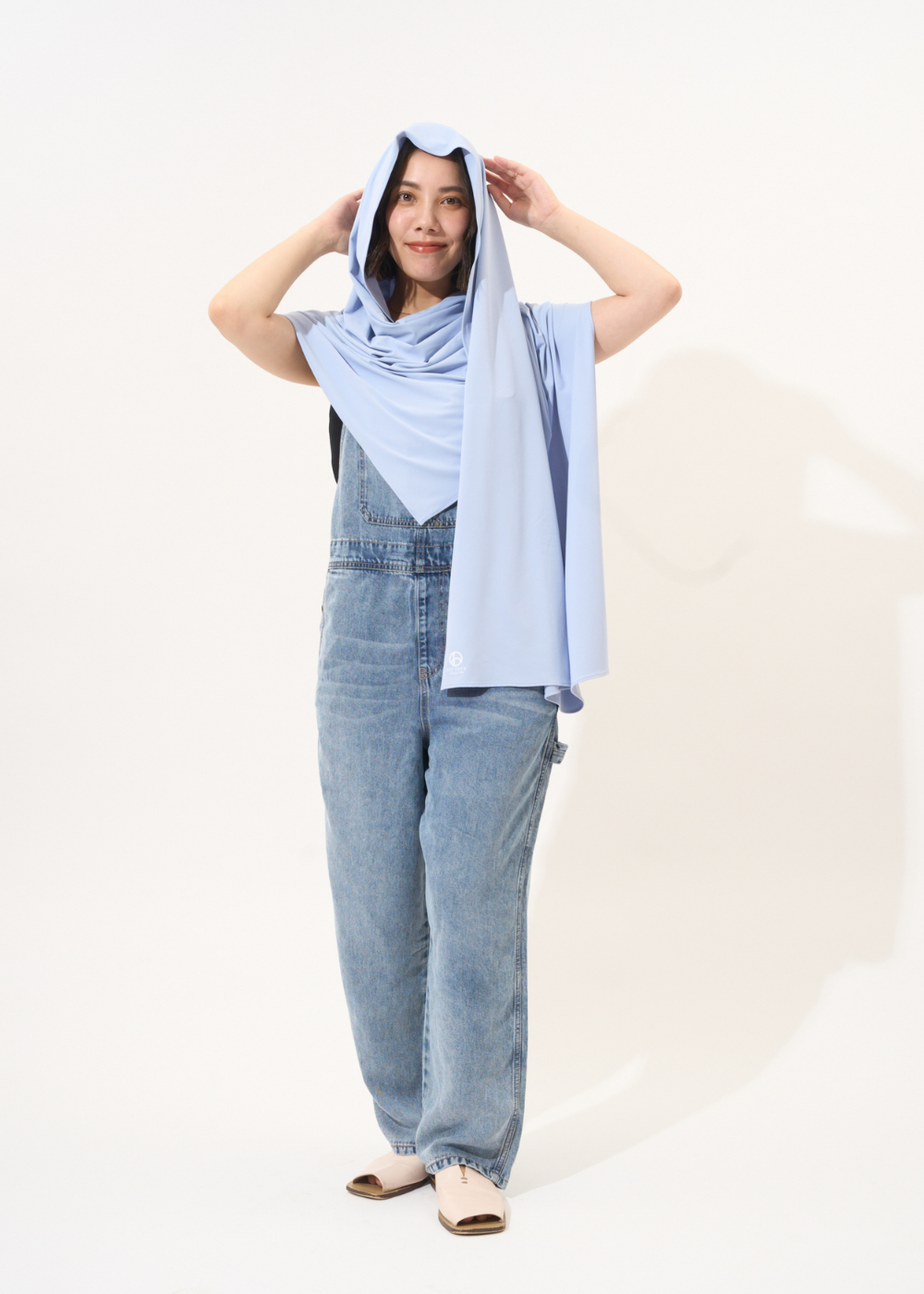 ECO-FRESH cooling shoulder wrap outdoor lifestyle – heat stroke prevention summer