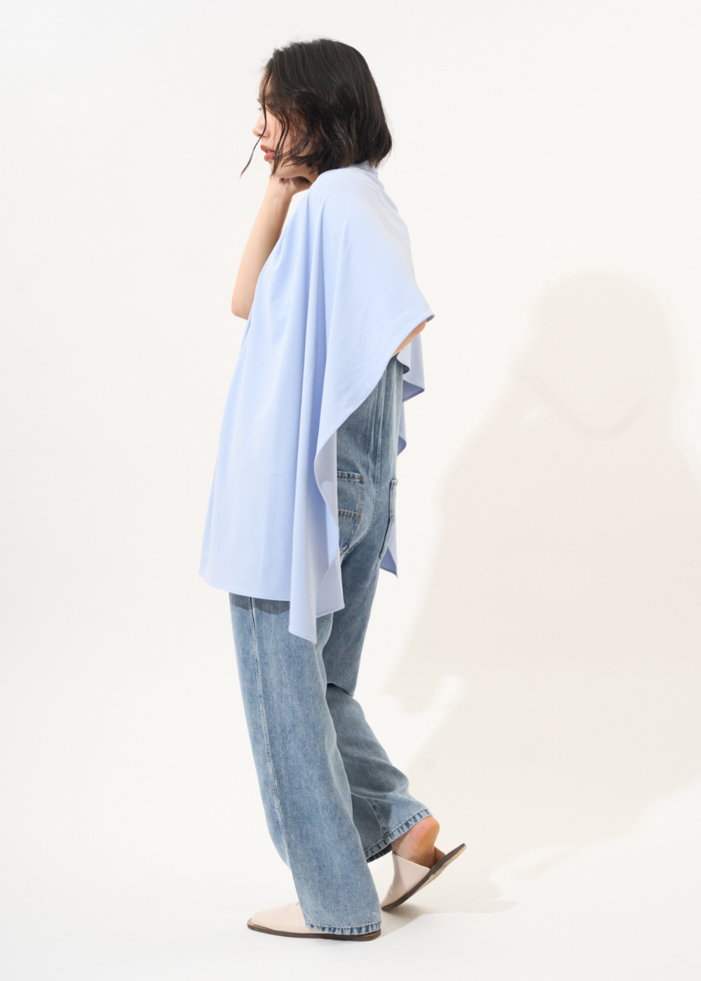 ECO-FRESH cooling scarf outdoor activity – evaporative cooling and UV protection Japan
