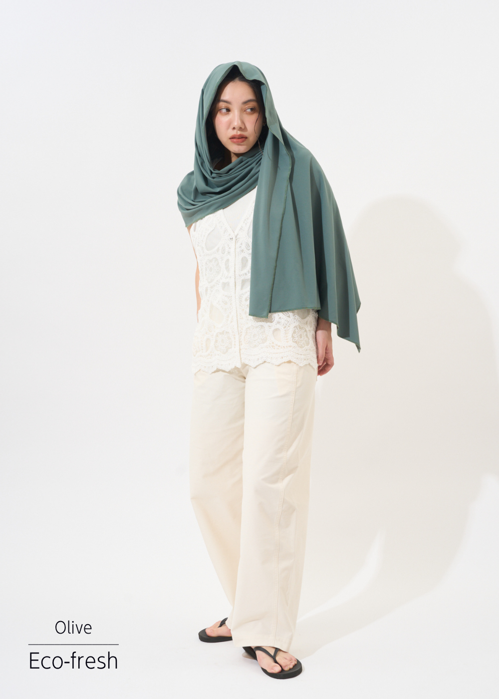 ECO-FRESH color lineup – Japan-made cooling shoulder wrap multiple colors UPF50+
