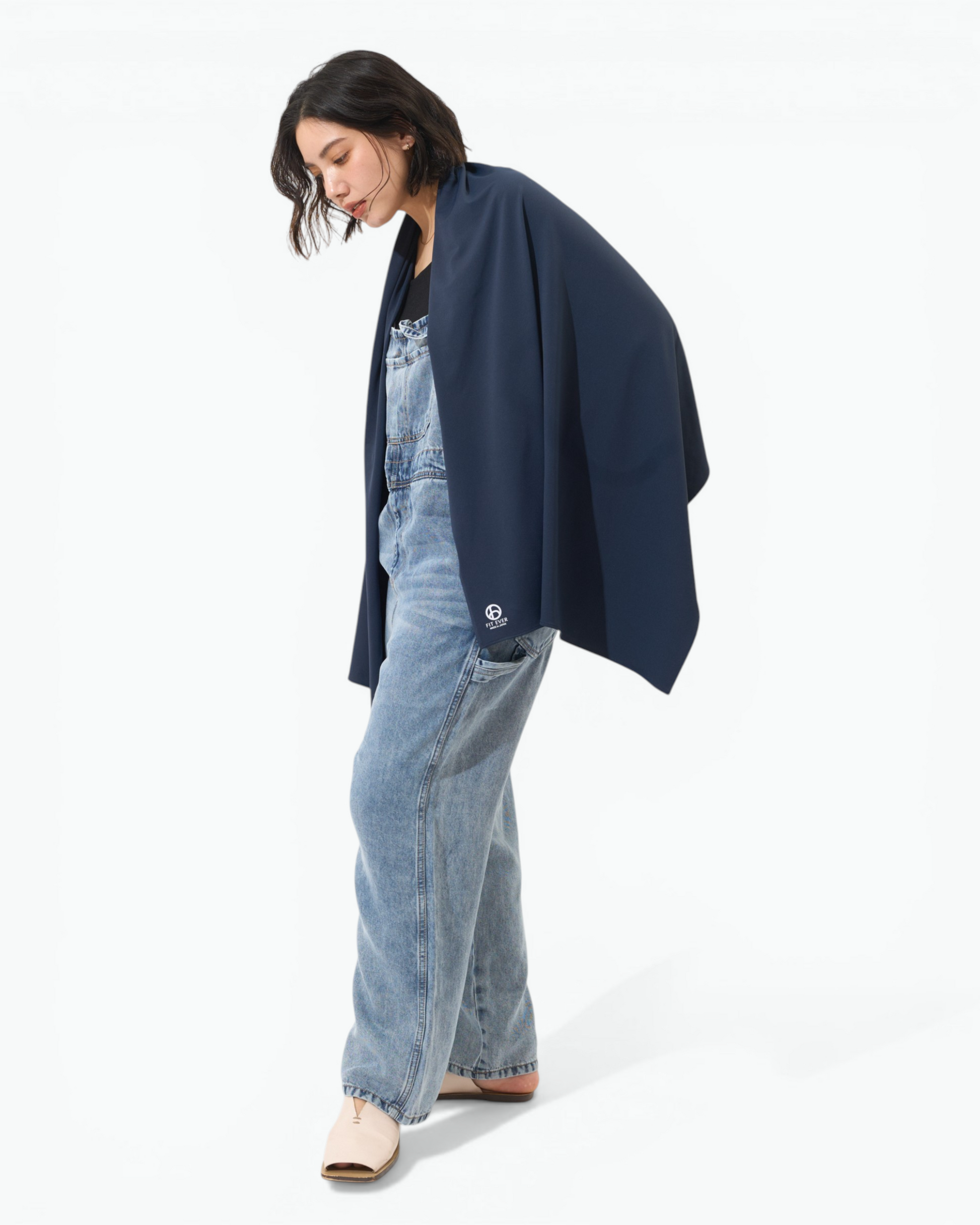 ECO-FRESH cooling scarf fabric texture – moisture-absorbing evaporative cooling material